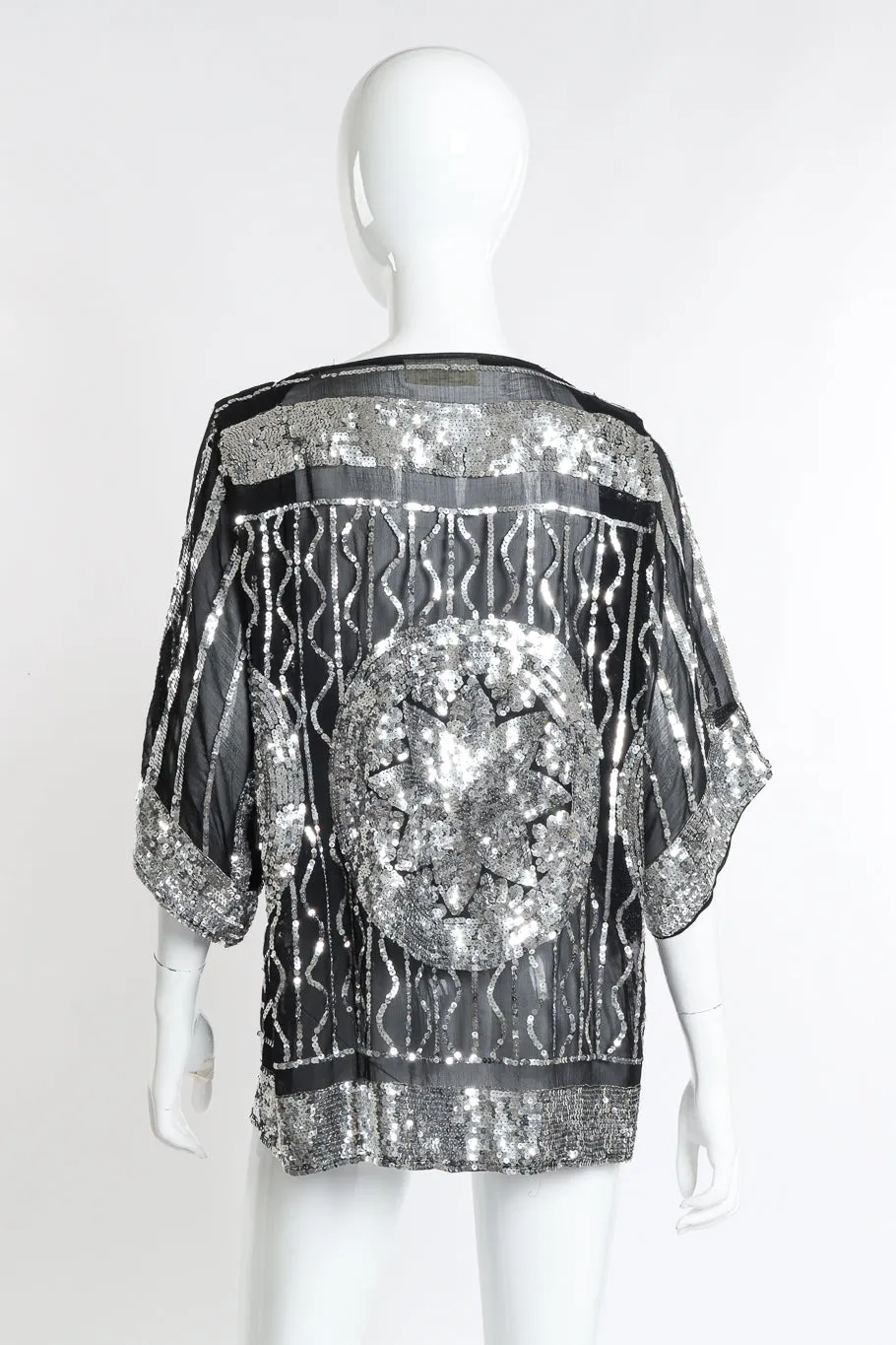 Metallic Sequin Star Jacket