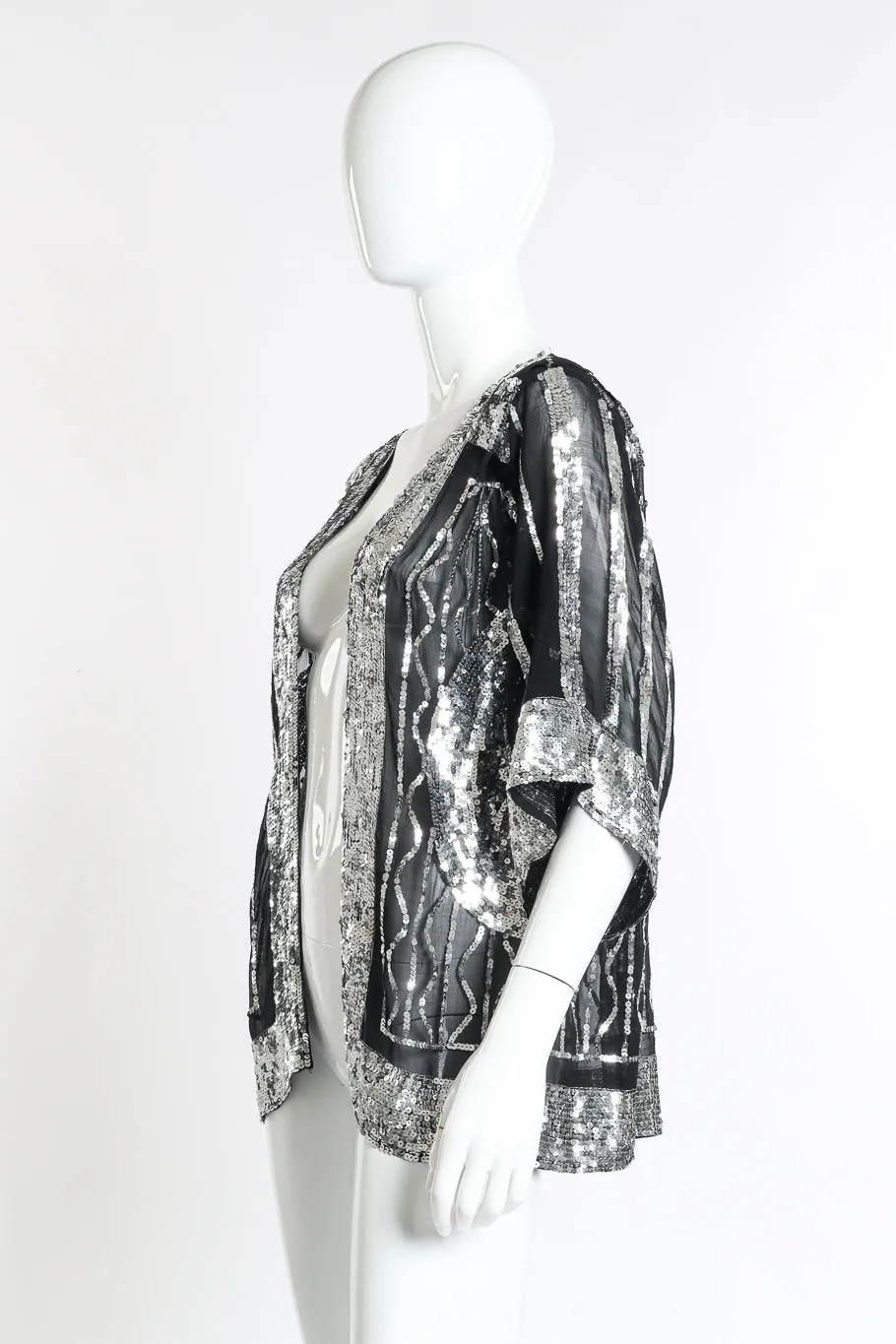 Metallic Sequin Star Jacket