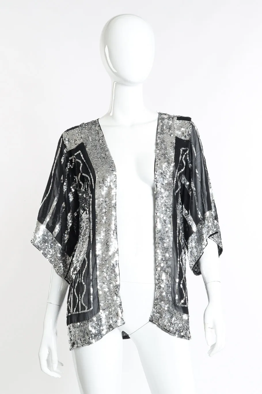 Metallic Sequin Star Jacket