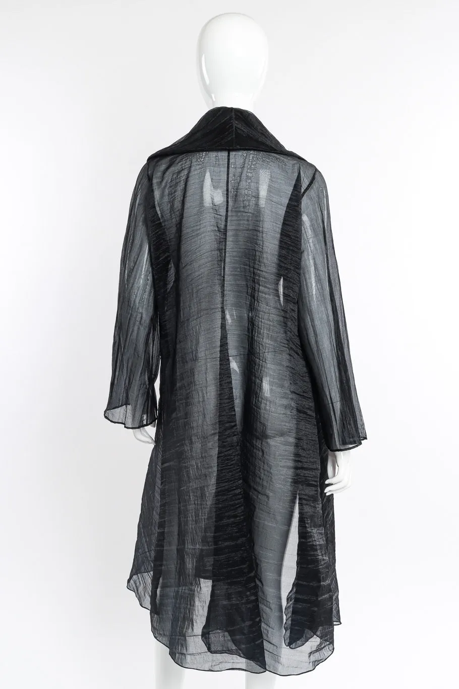 Metallic Silk Duster