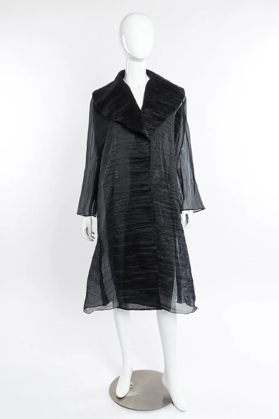 Metallic Silk Duster