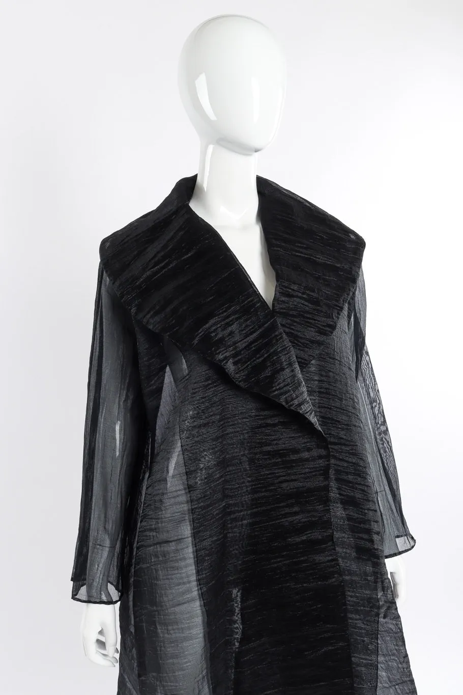 Metallic Silk Duster