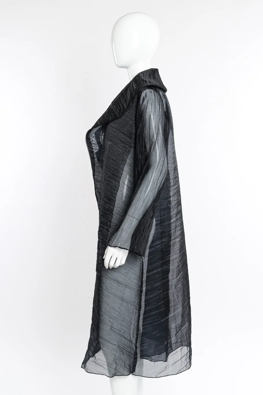 Metallic Silk Duster