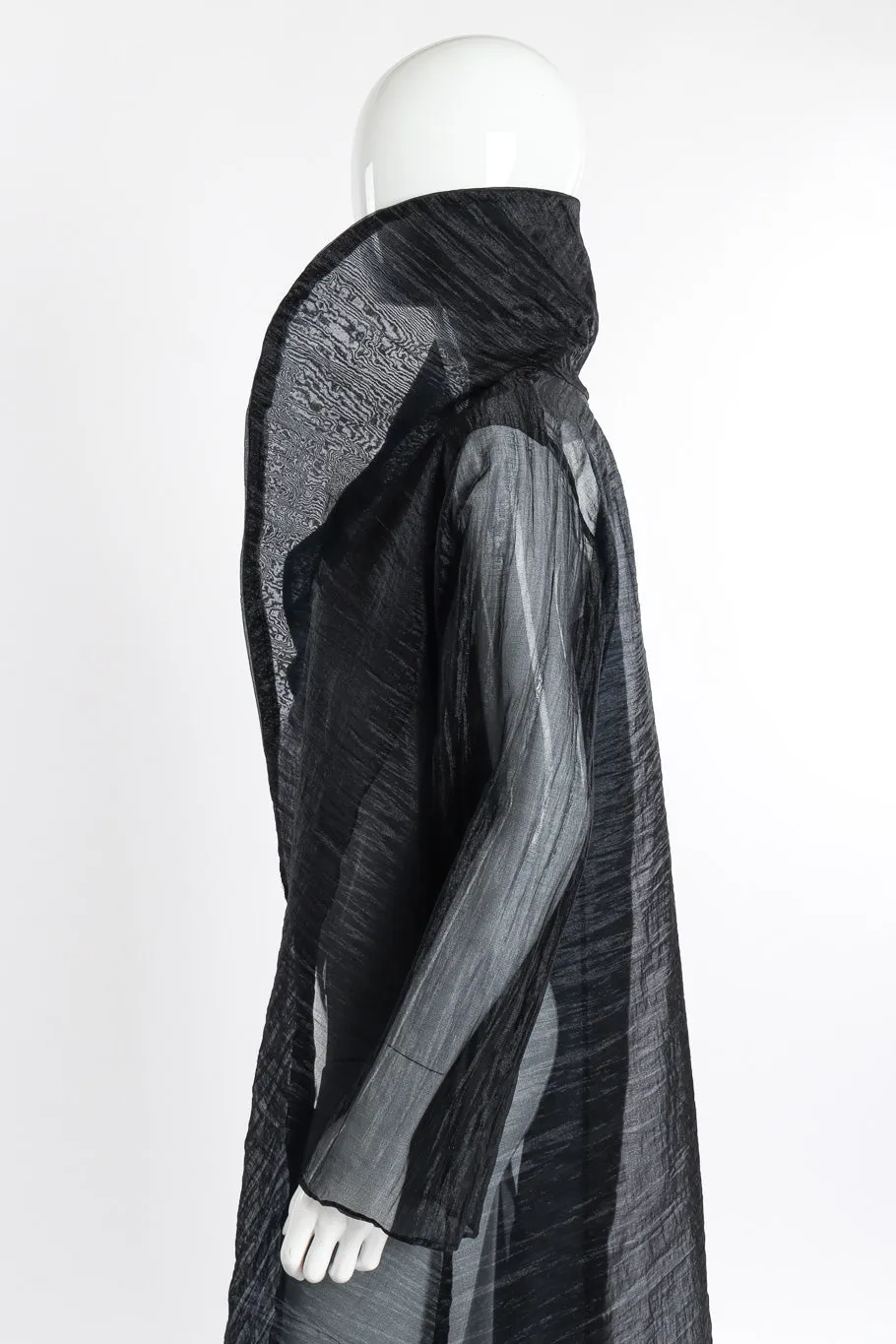 Metallic Silk Duster