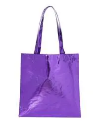 Metallic Tote