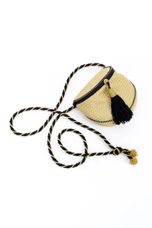 Metallic Woven Mini Bag
