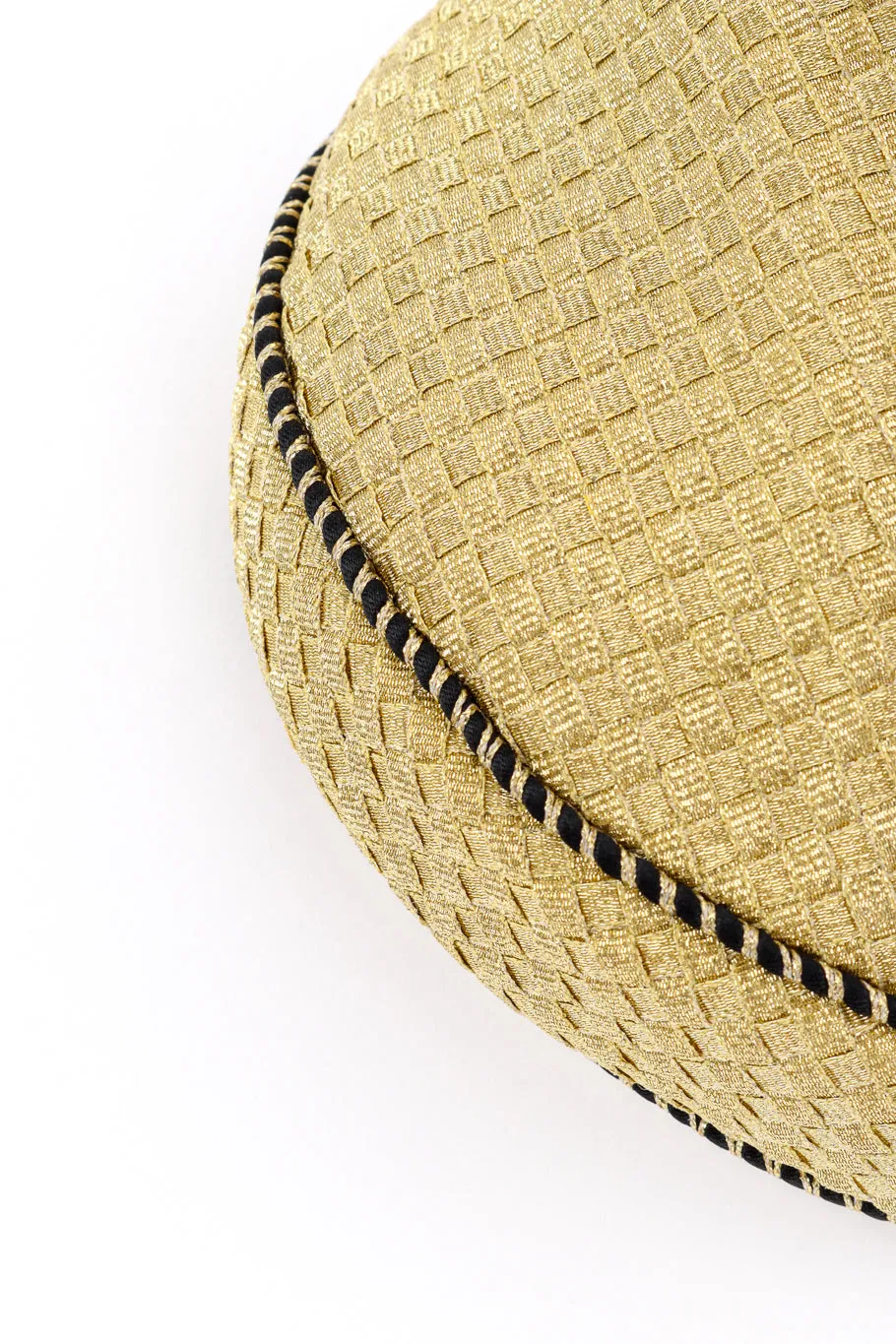 Metallic Woven Mini Bag
