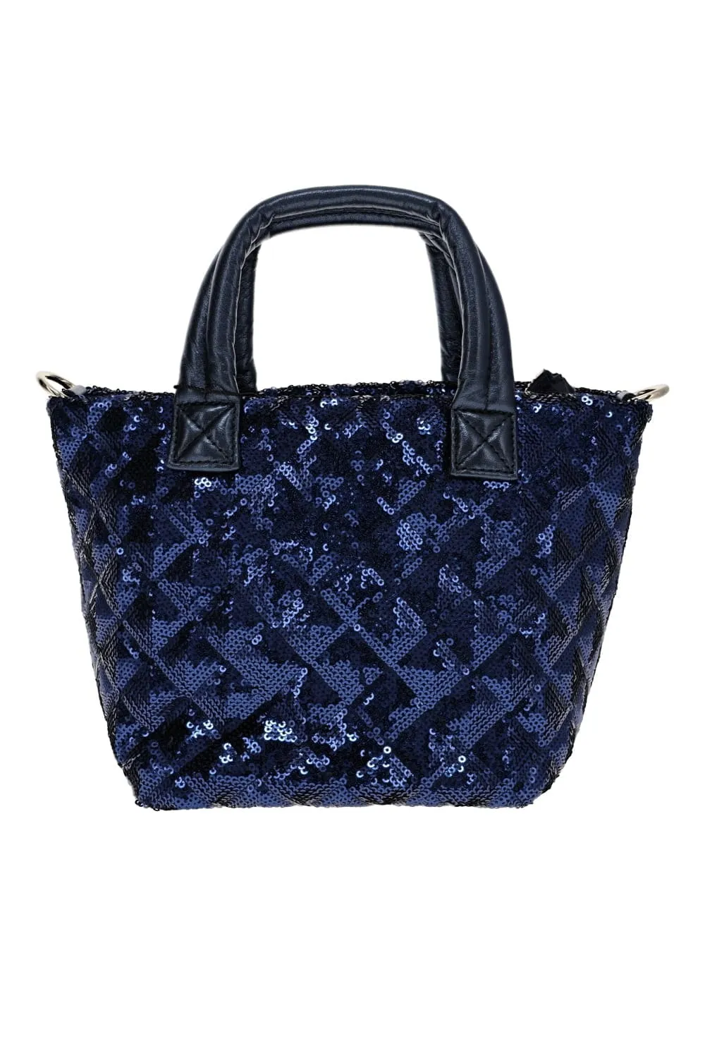 Micro Metro Sapphire Sequin Deluxe Tote