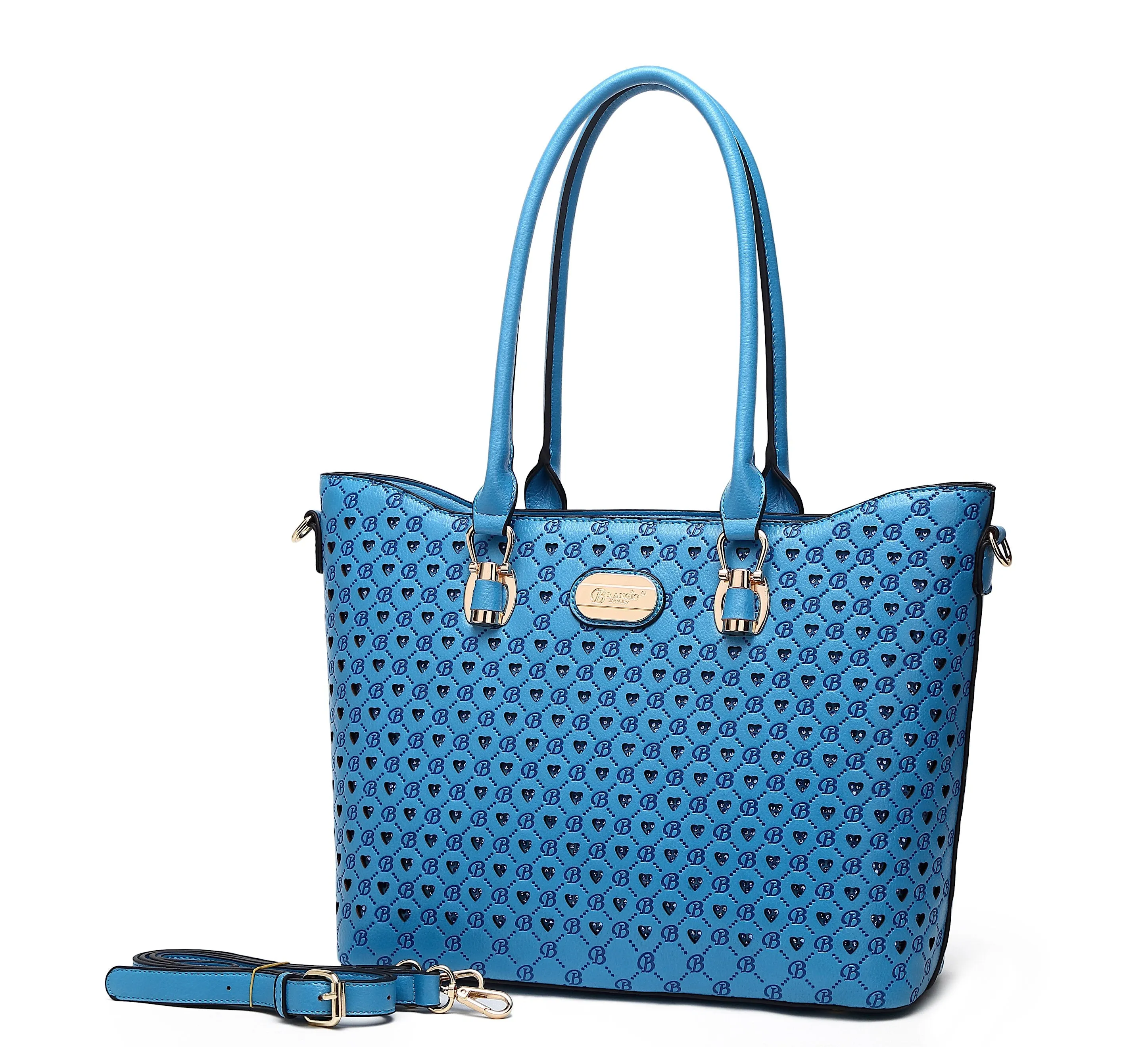 Millionaire Queen Double Layer Crystal Engraved Tote [RO6669]