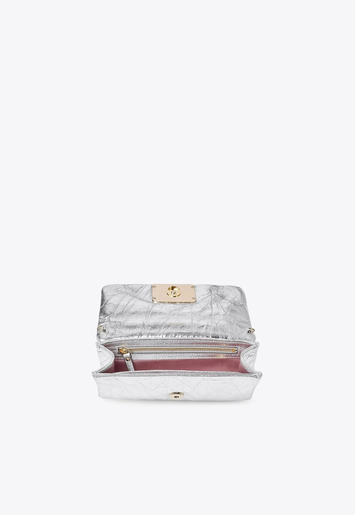 Mini Edie Vintage Leather Chain Clutch