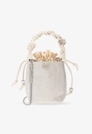 Mini Rhinestone Bou Bucket Bag