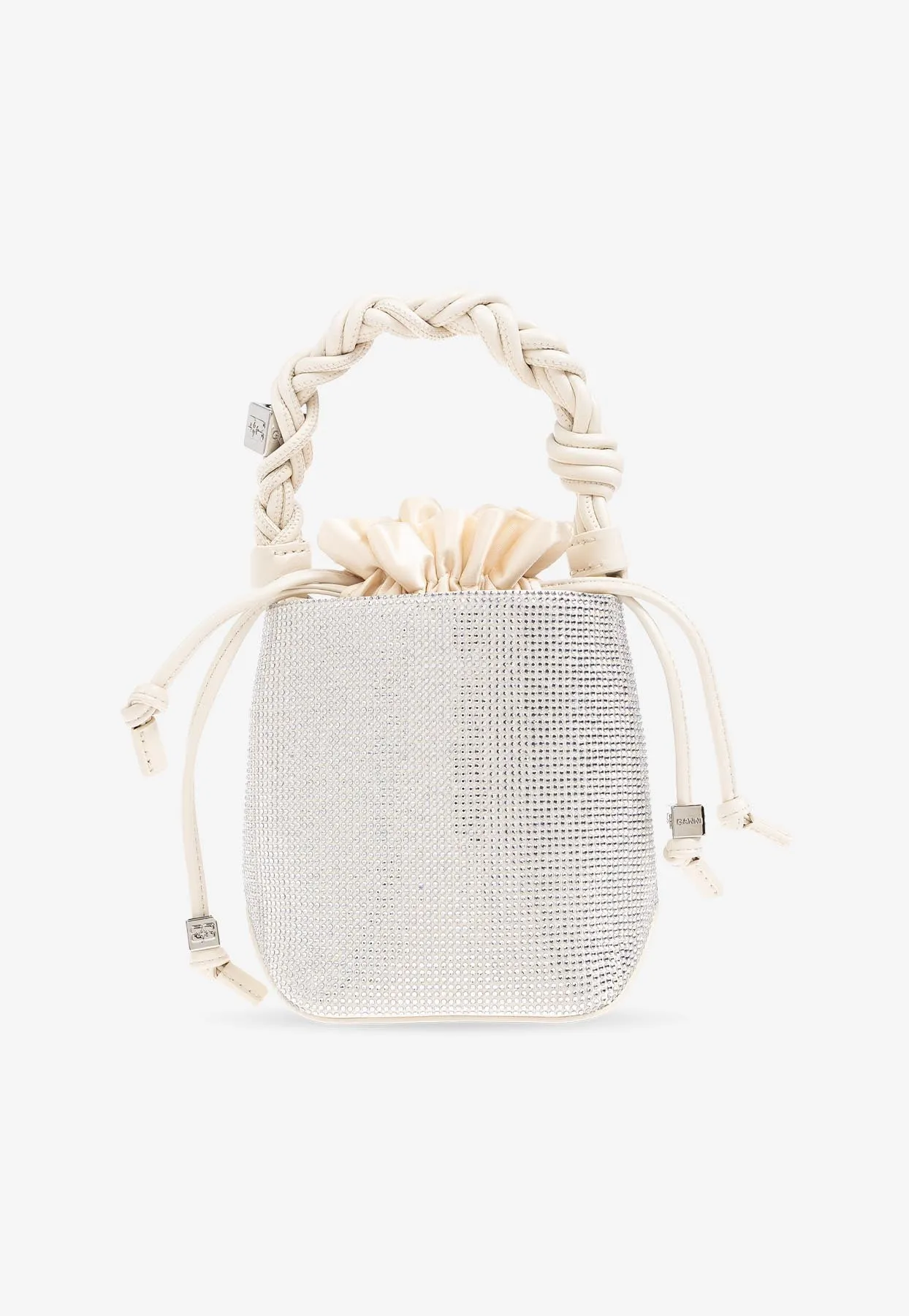 Mini Rhinestone Bou Bucket Bag