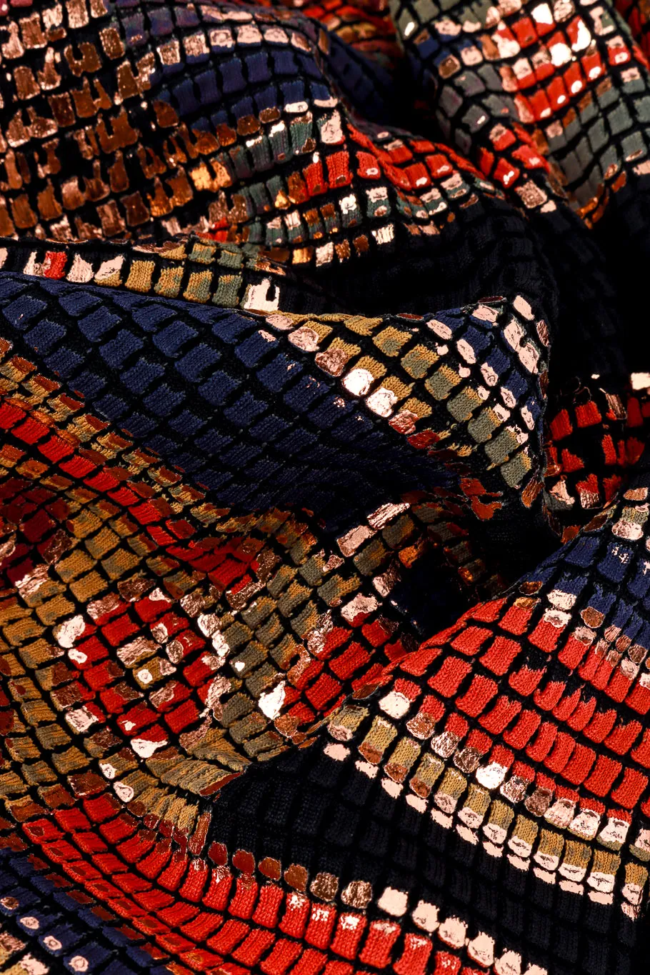 Mosaic Keyhole Back Dress II