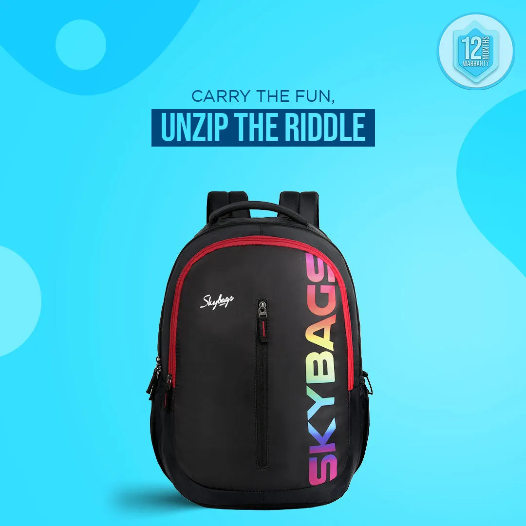 New Neon 23-08  School BP (H) Black