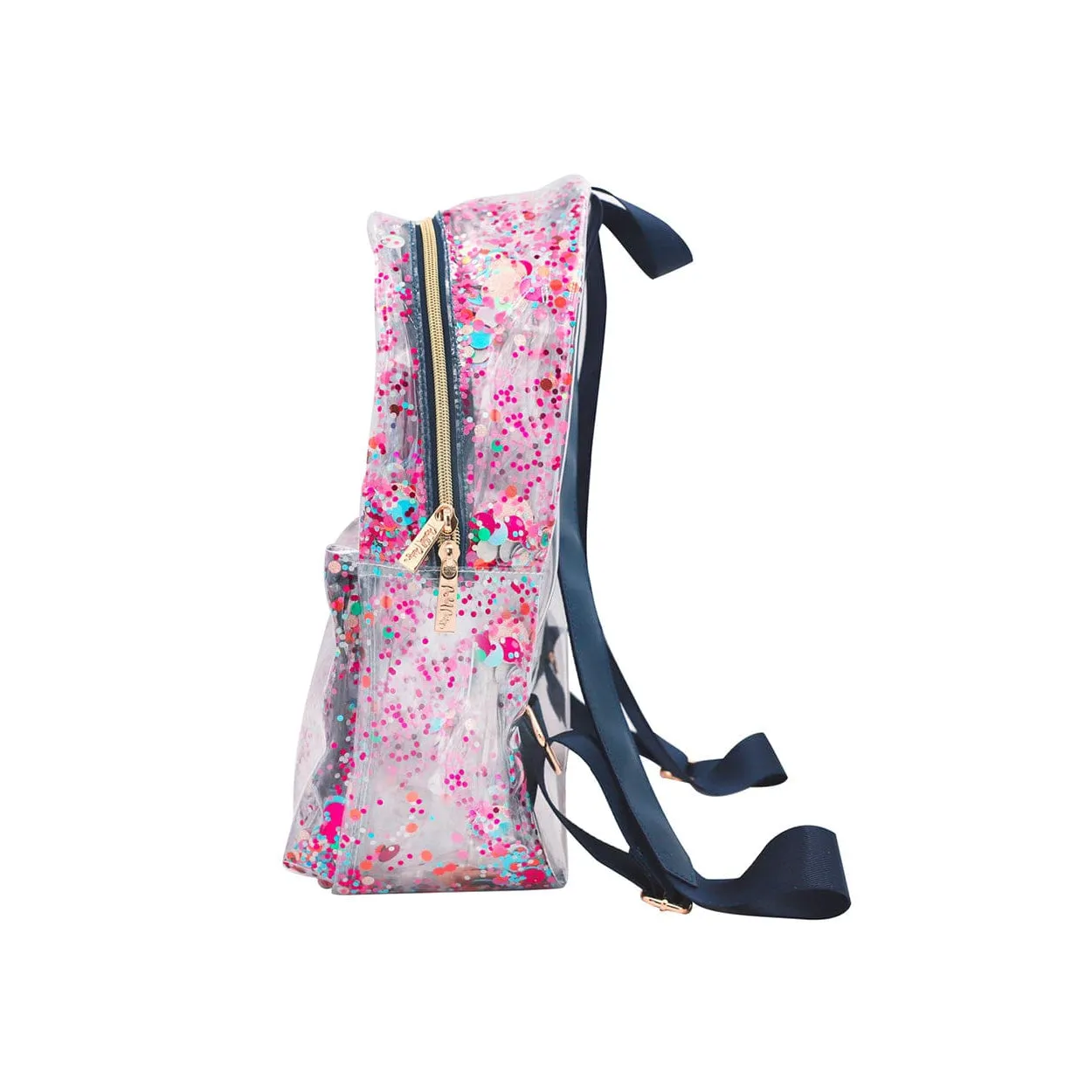 Packed Party Essentials Confetti Clear Fashion Backpack