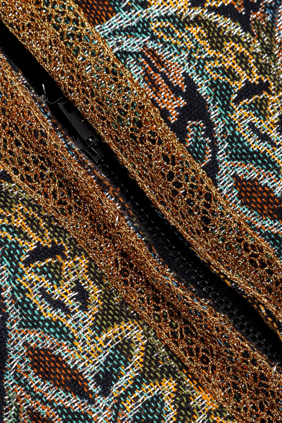 Paisley Puff Sleeve Jacket