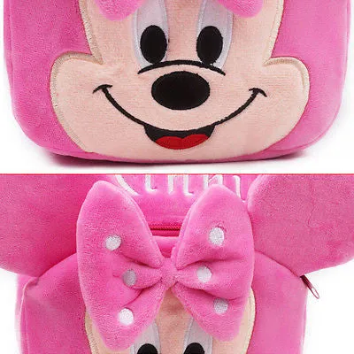 Pink Plush Backpack for Baby Girl