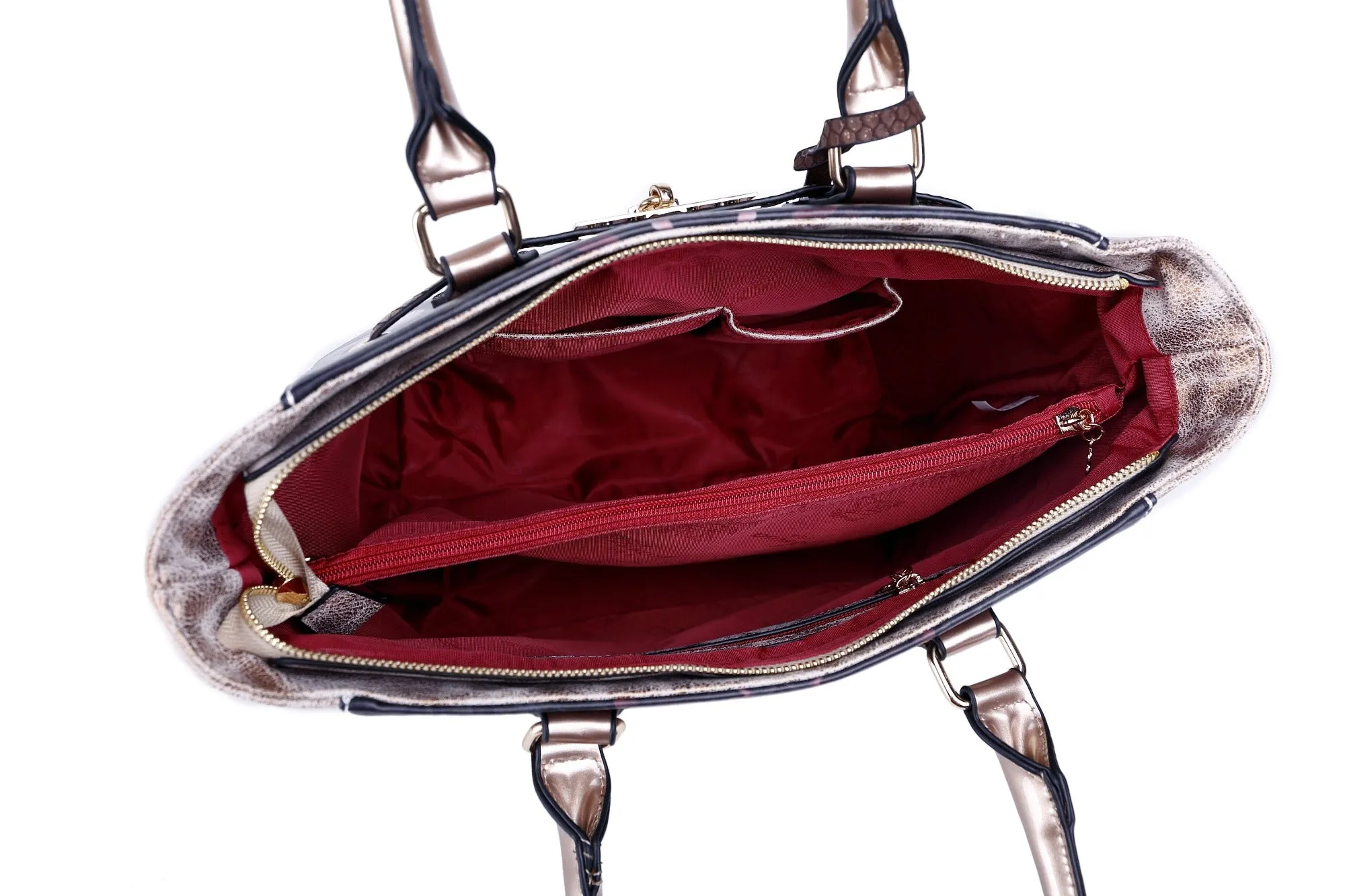 Queen Arosa Designer Luxury Tote Bag [BG8608]