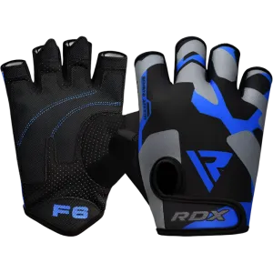 RDX Gym Gloves Sumblimation F6 Blue