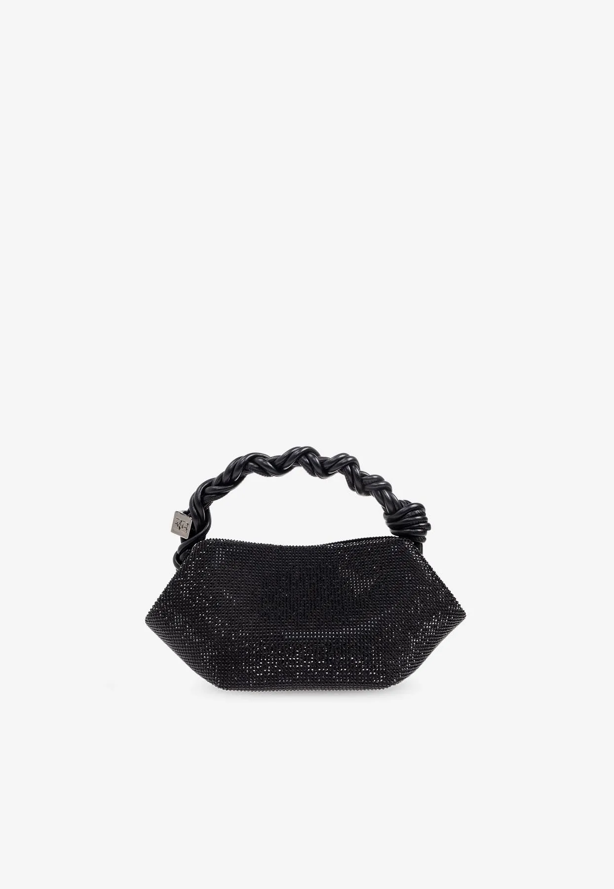 Rhinestone Bou Top Handle Bag