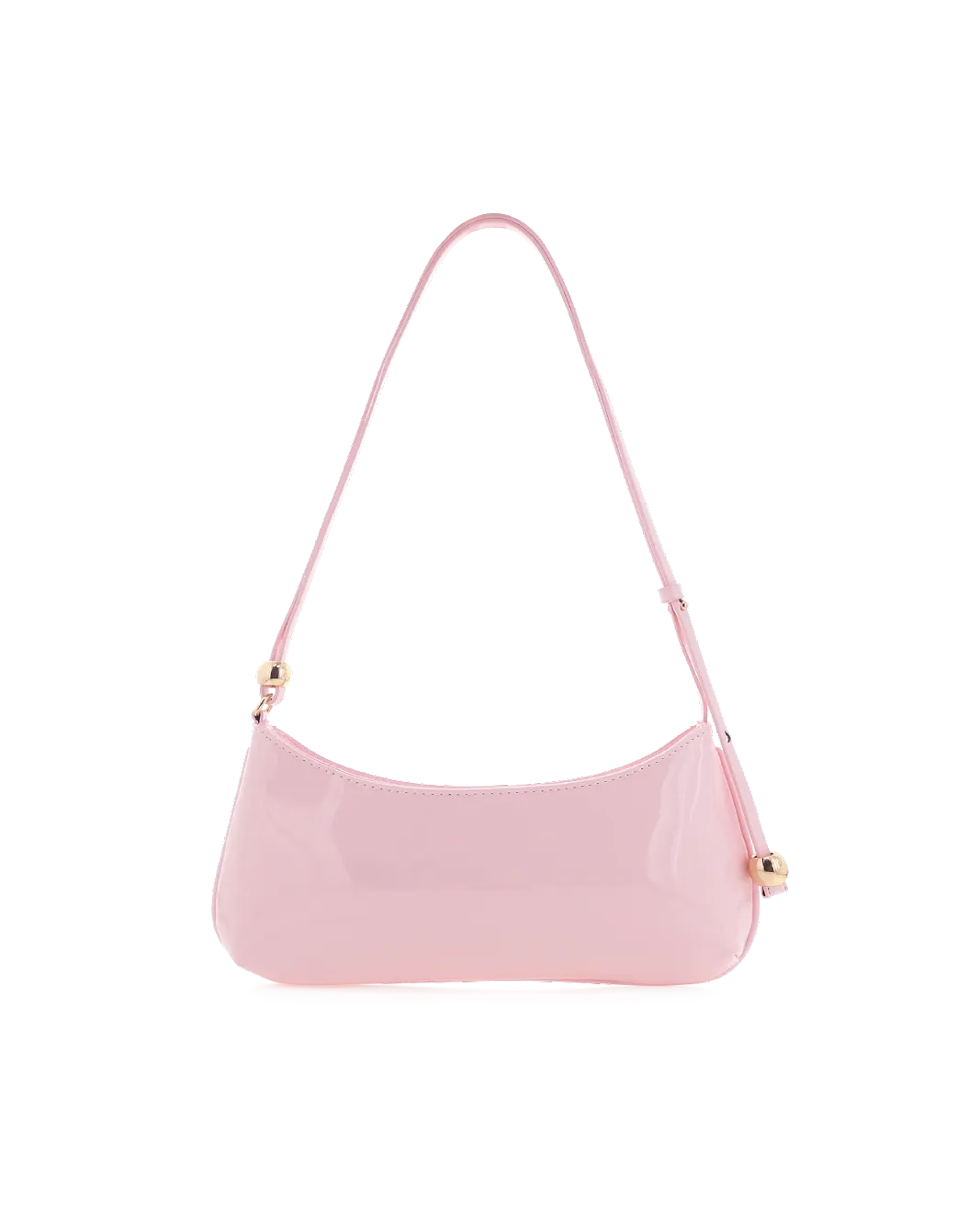ROSABELLE SHOULDER BAG - ICE PINK PATENT