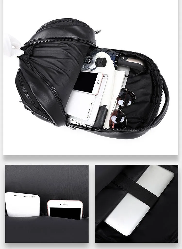 Sac a dos luxe cuir / concepteur sac cuir haute couture