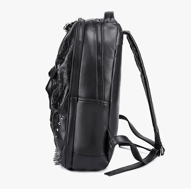 Sac a dos luxe cuir / concepteur sac cuir haute couture