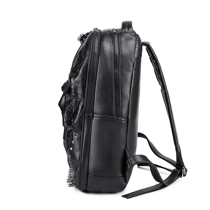 Sac a dos luxe cuir / concepteur sac cuir haute couture