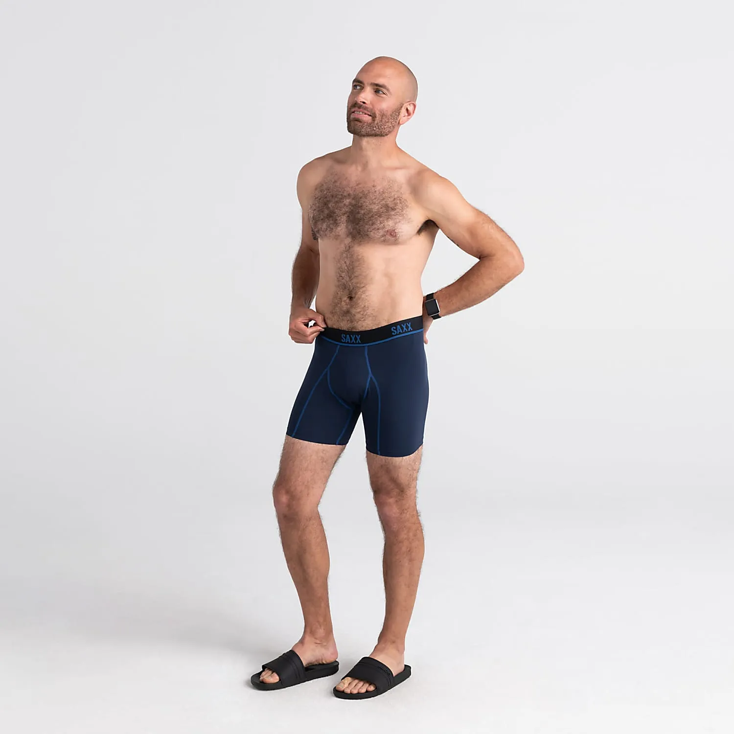 Saxx Kinetic Light Compression Mesh Boxer Briefs