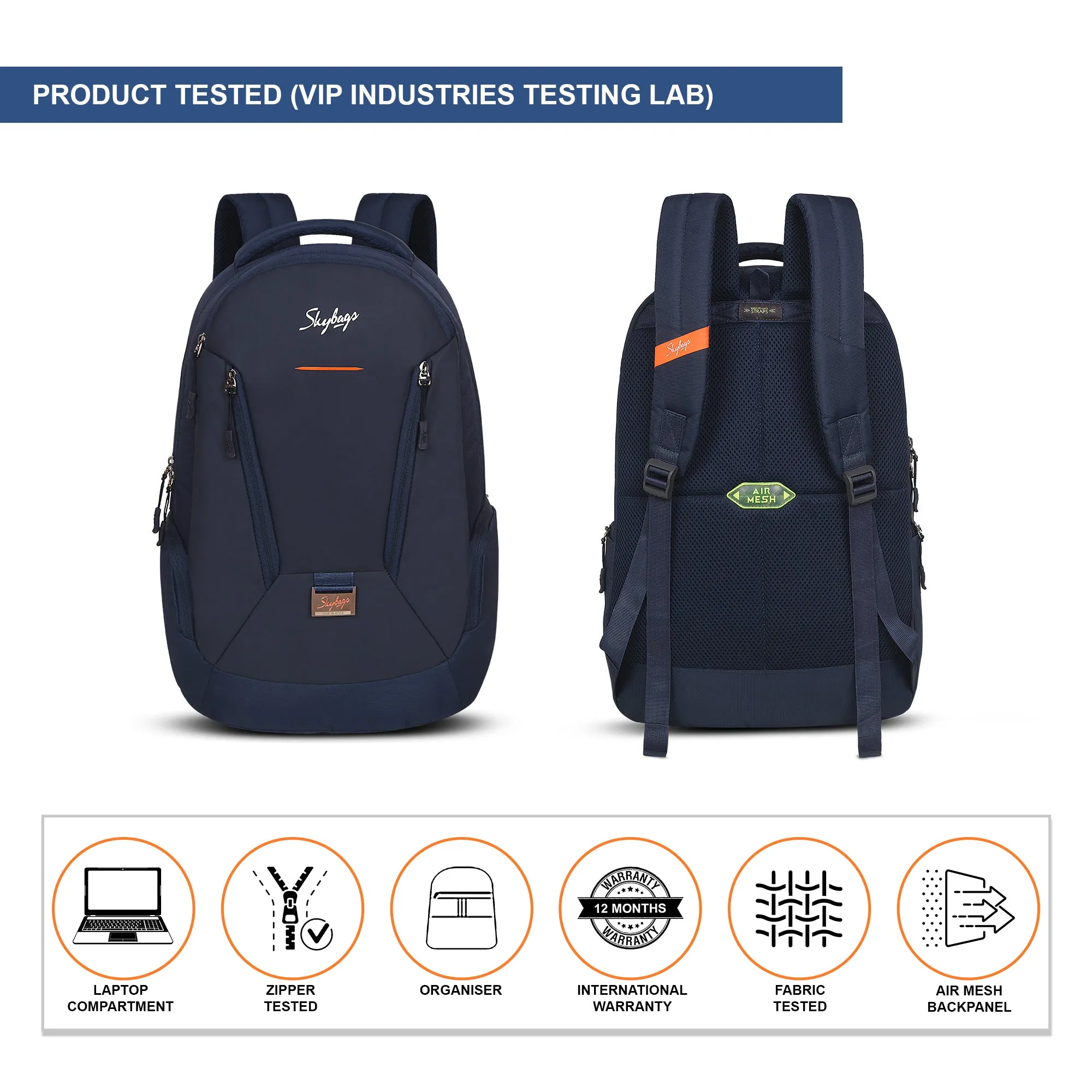 Skybags Chester Pro  01 Laptop Backpack