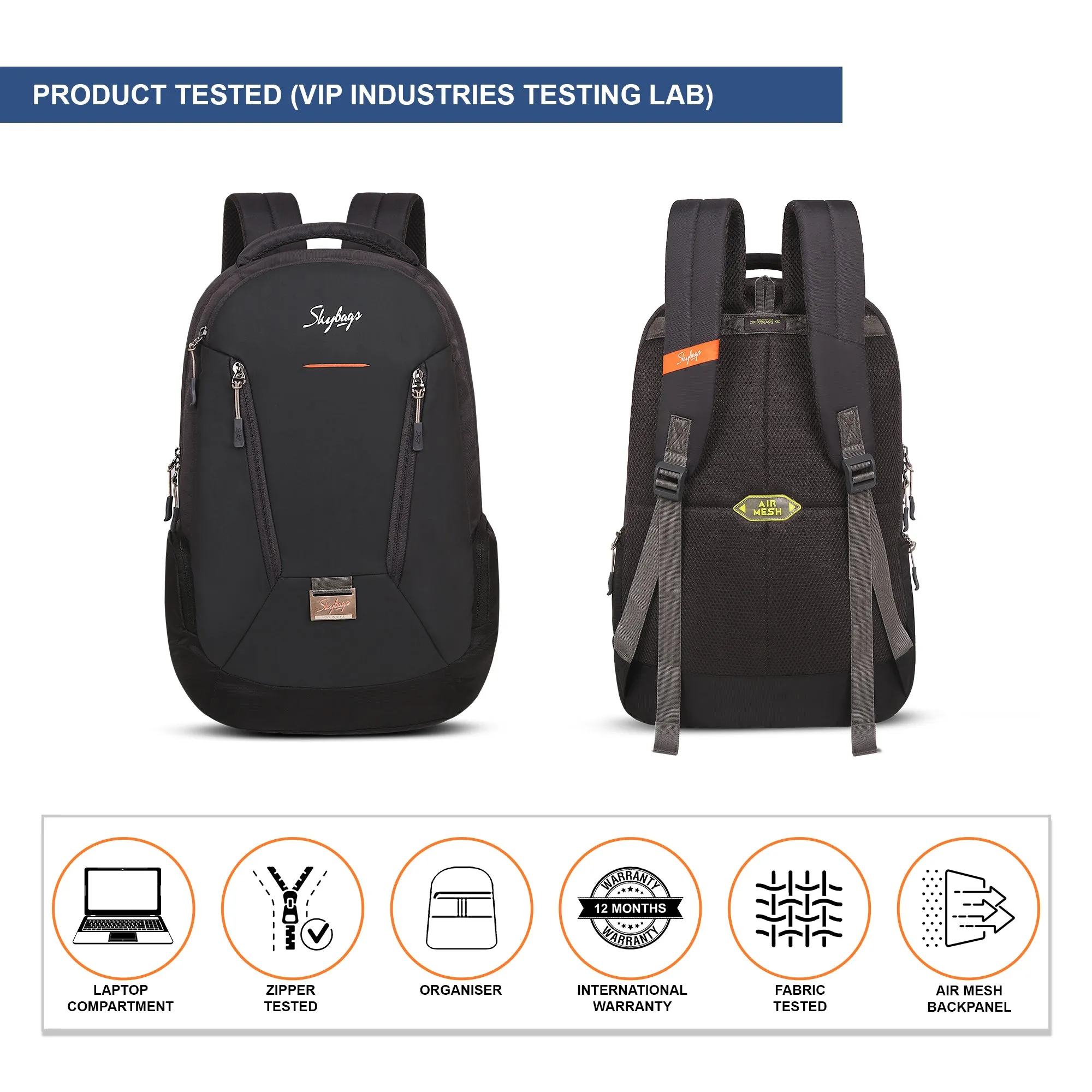 Skybags Chester Pro  01 Laptop Backpack