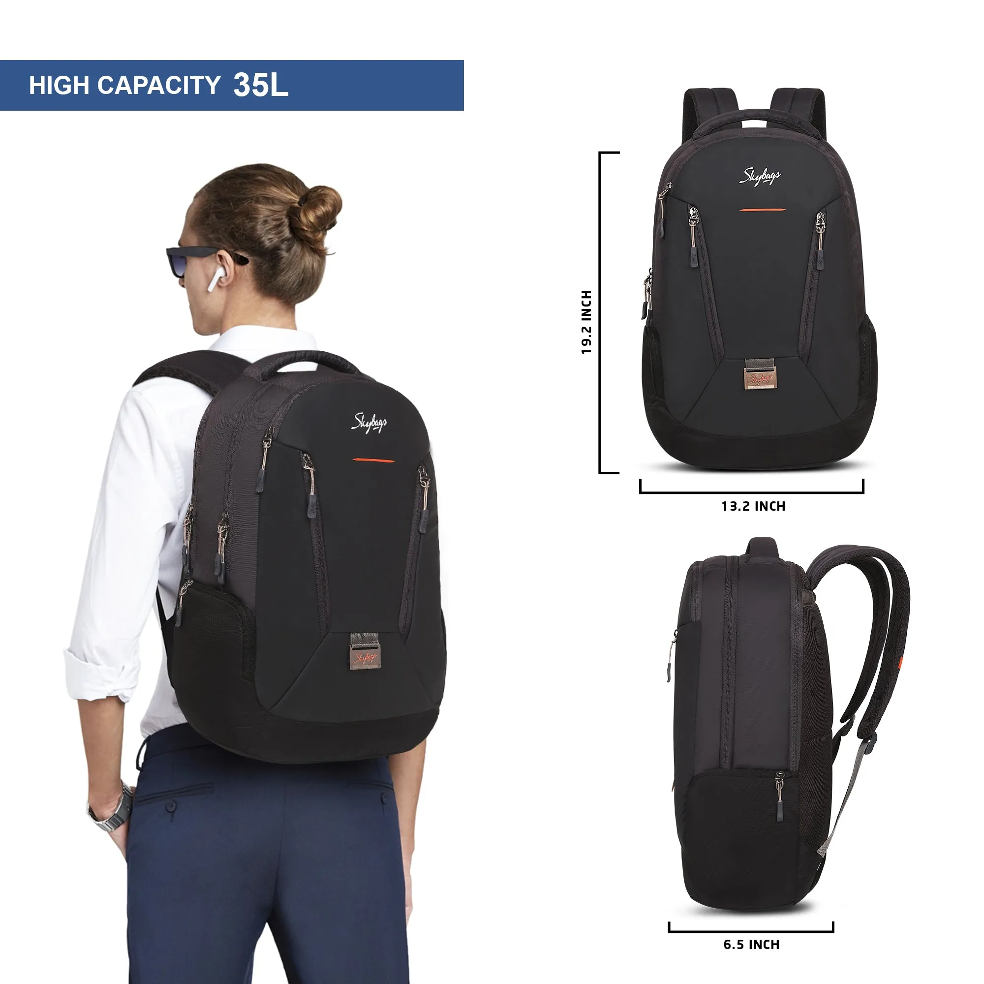 Skybags Chester Pro  01 Laptop Backpack