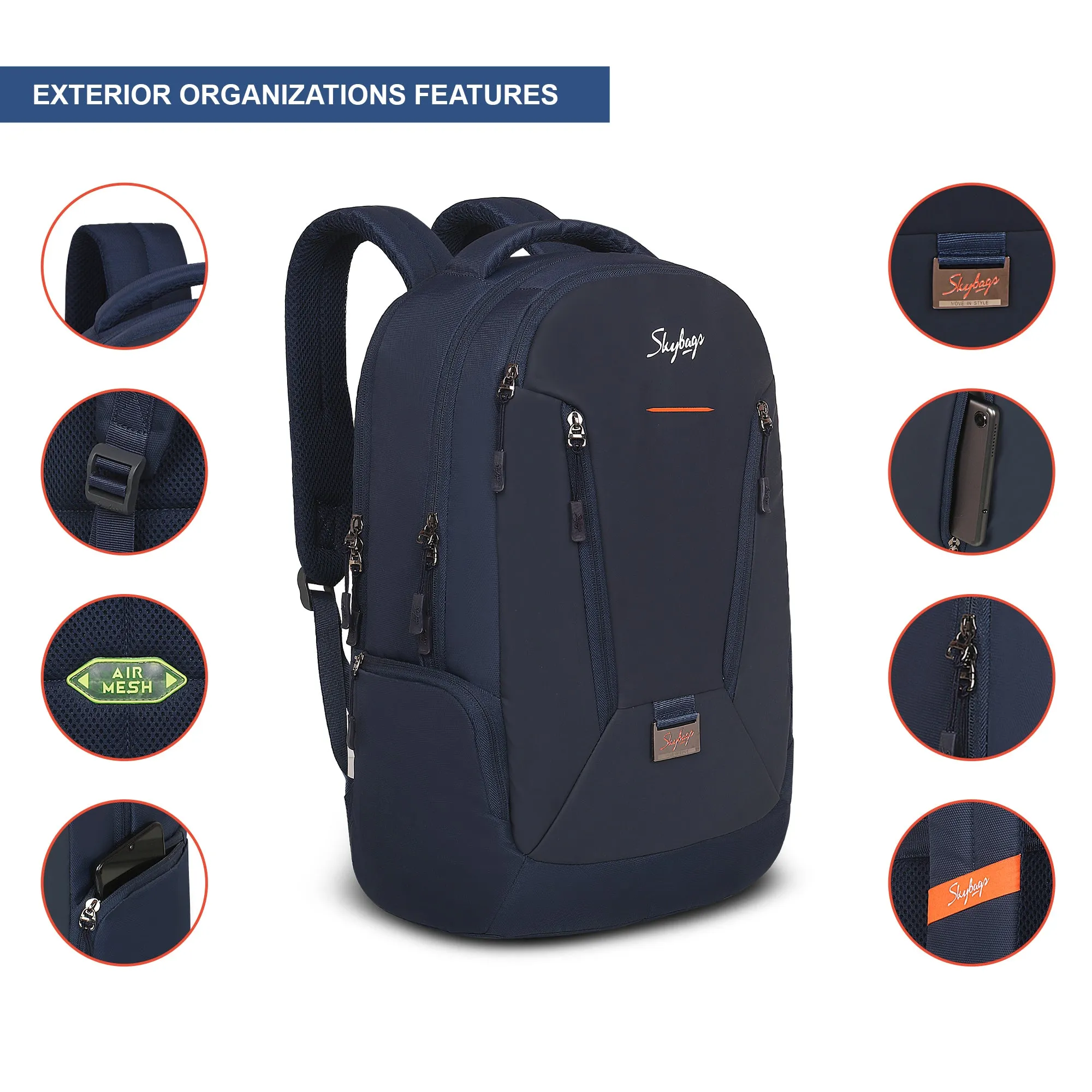 Skybags Chester Pro  01 Laptop Backpack