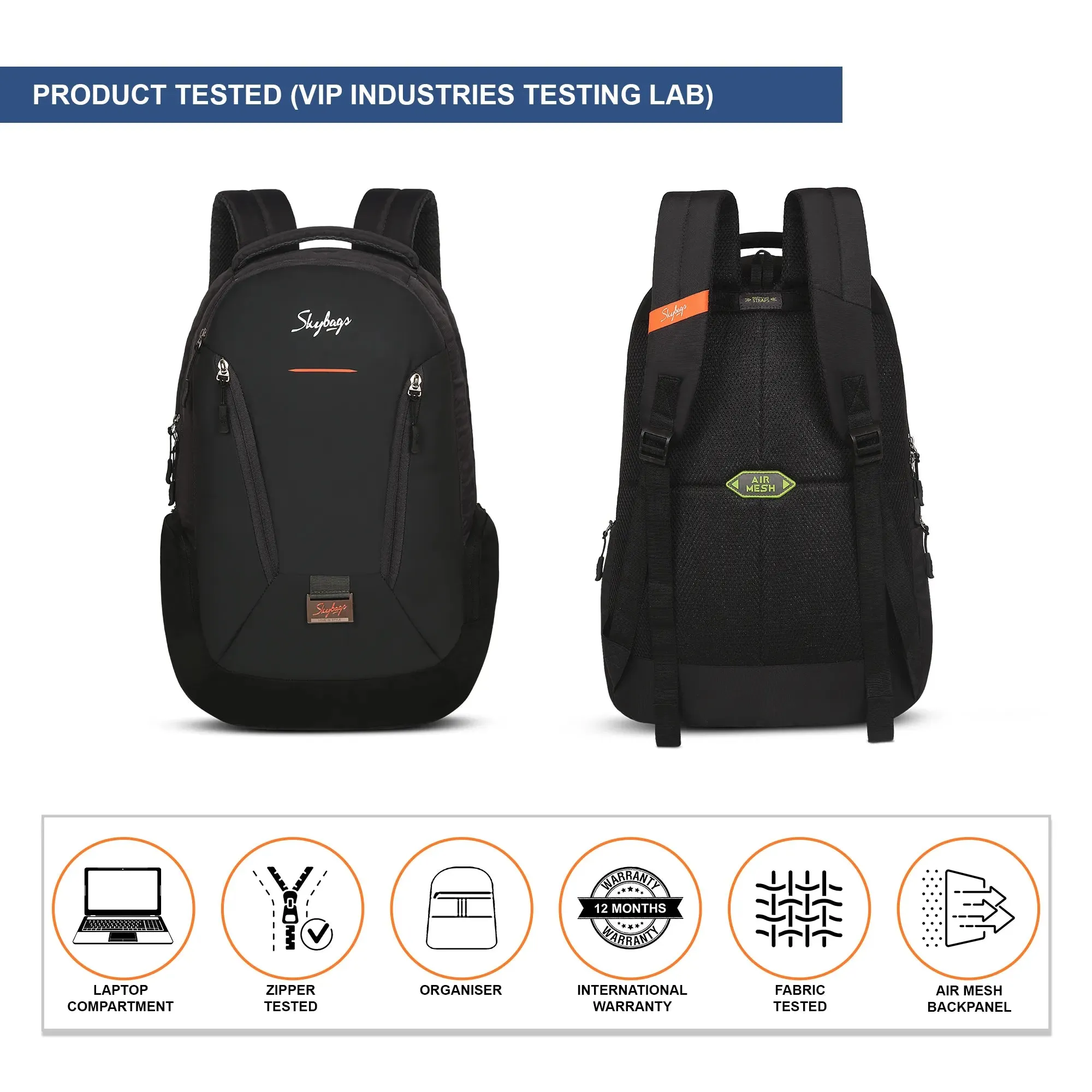 Skybags Chester Pro  01 Laptop Backpack