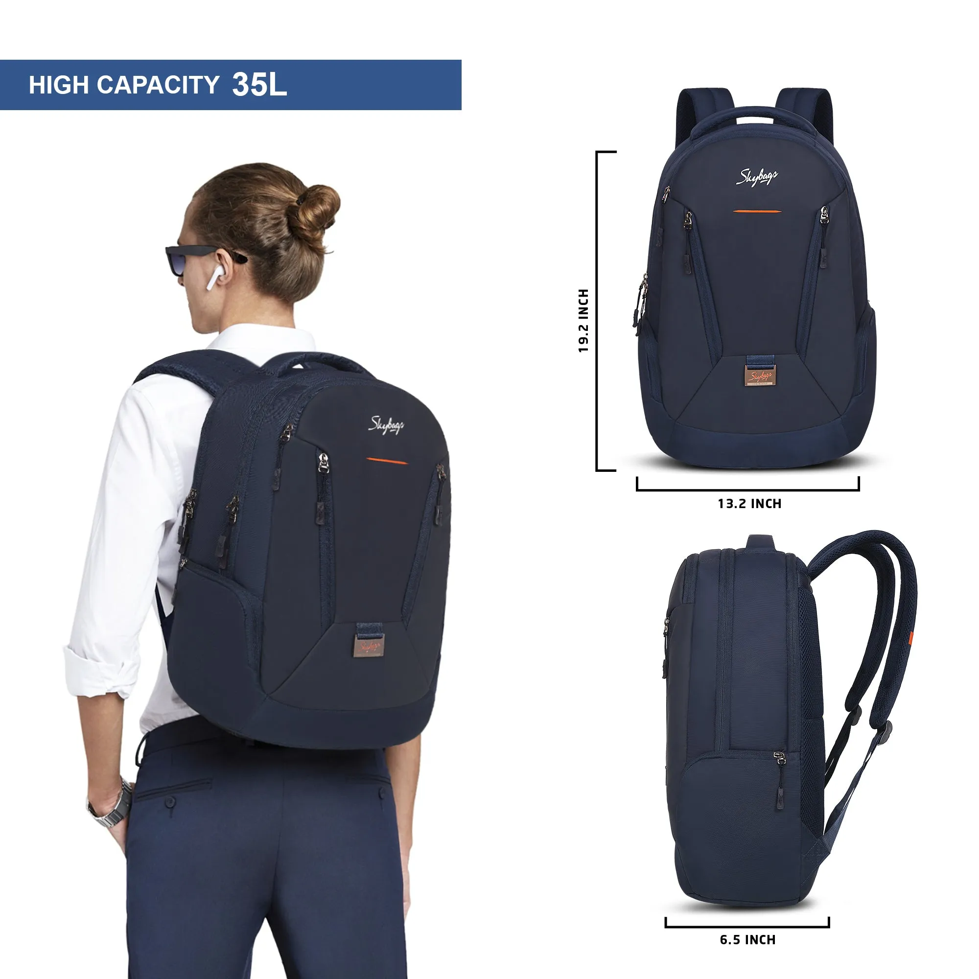 Skybags Chester Pro  01 Laptop Backpack