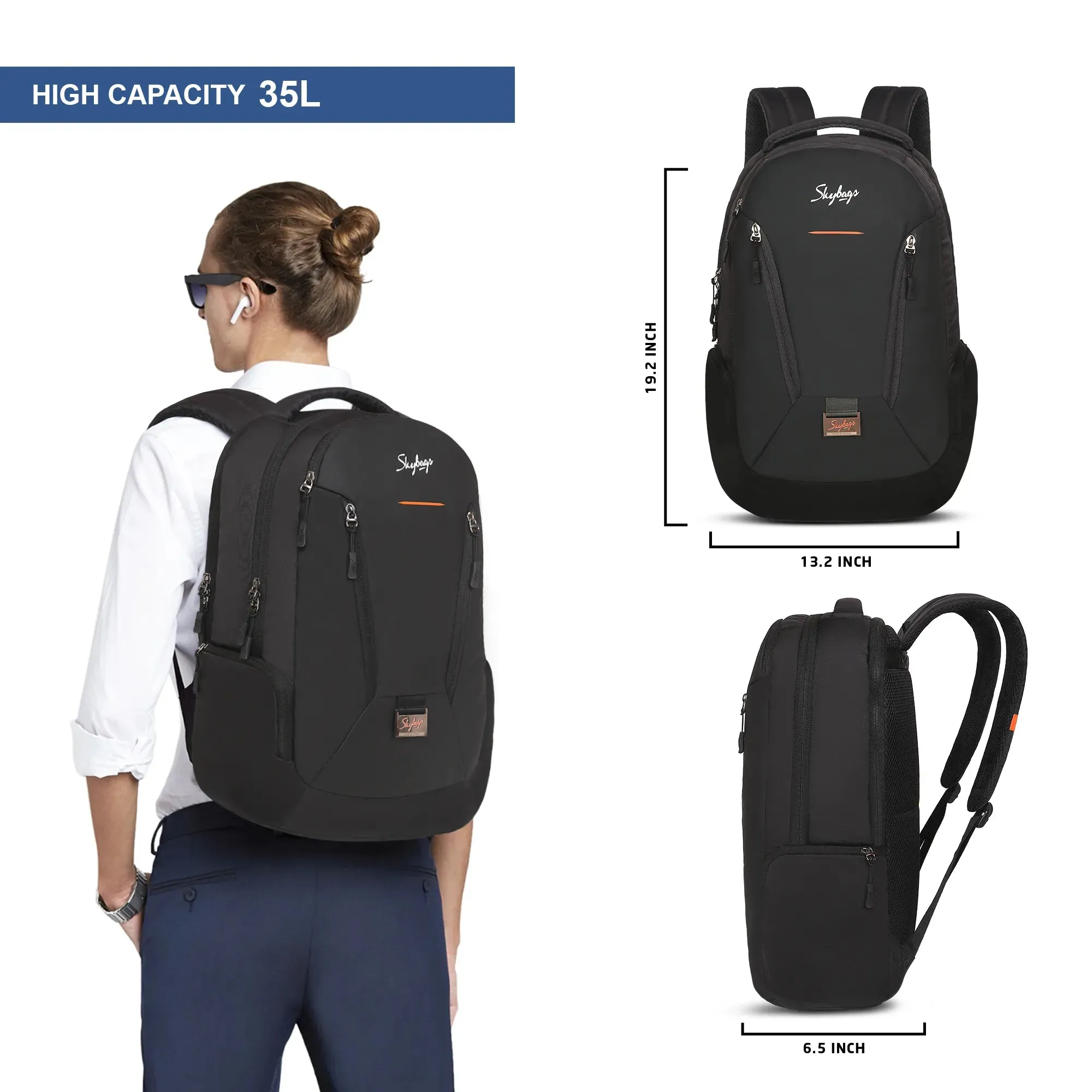 Skybags Chester Pro  01 Laptop Backpack