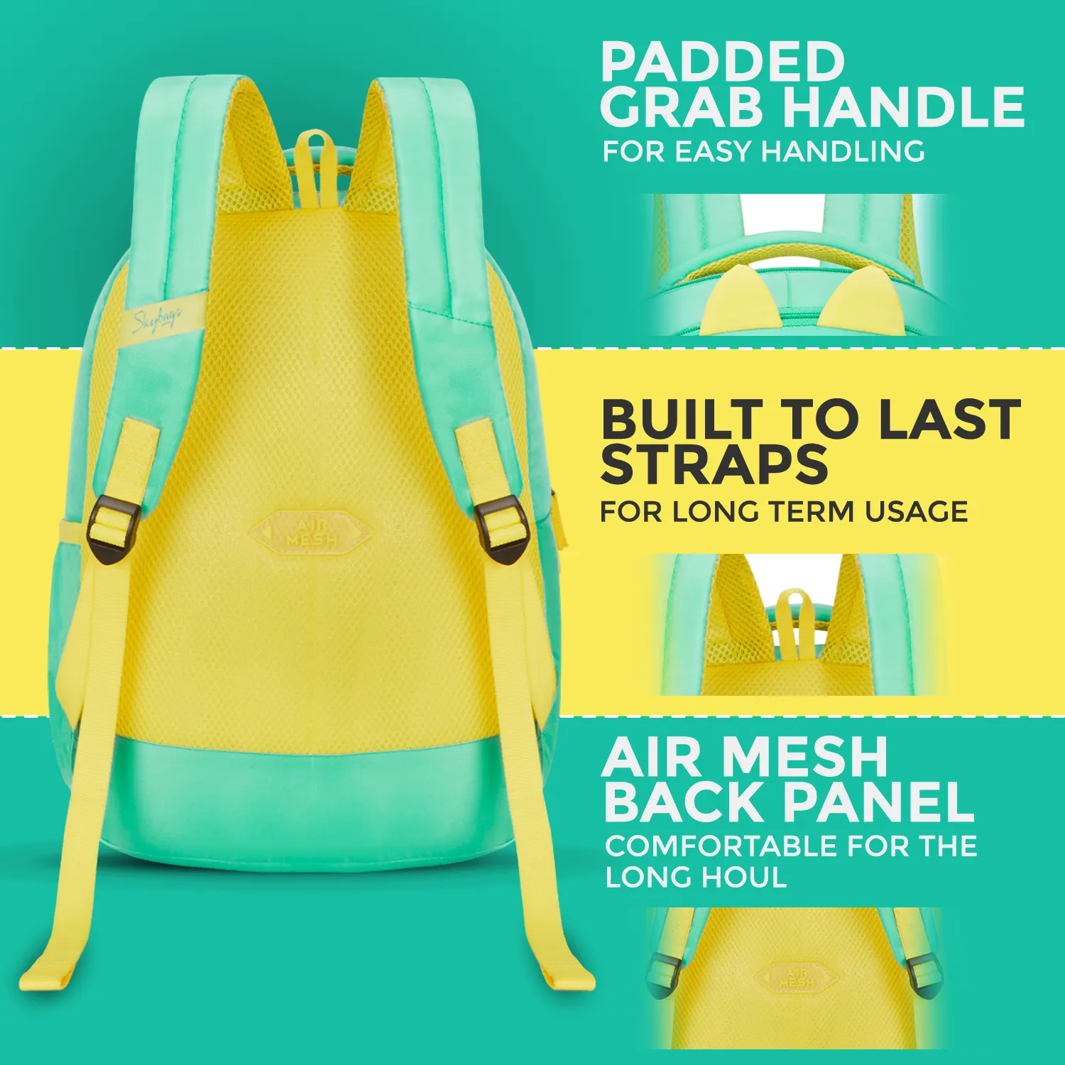 Skybags DINO 01  SCHOOL BACKPACK