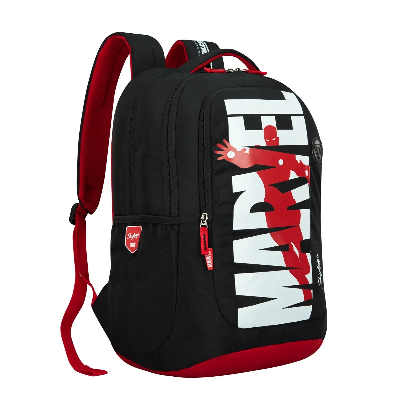 Skybags Disney Marvel  01 School Backpack Black