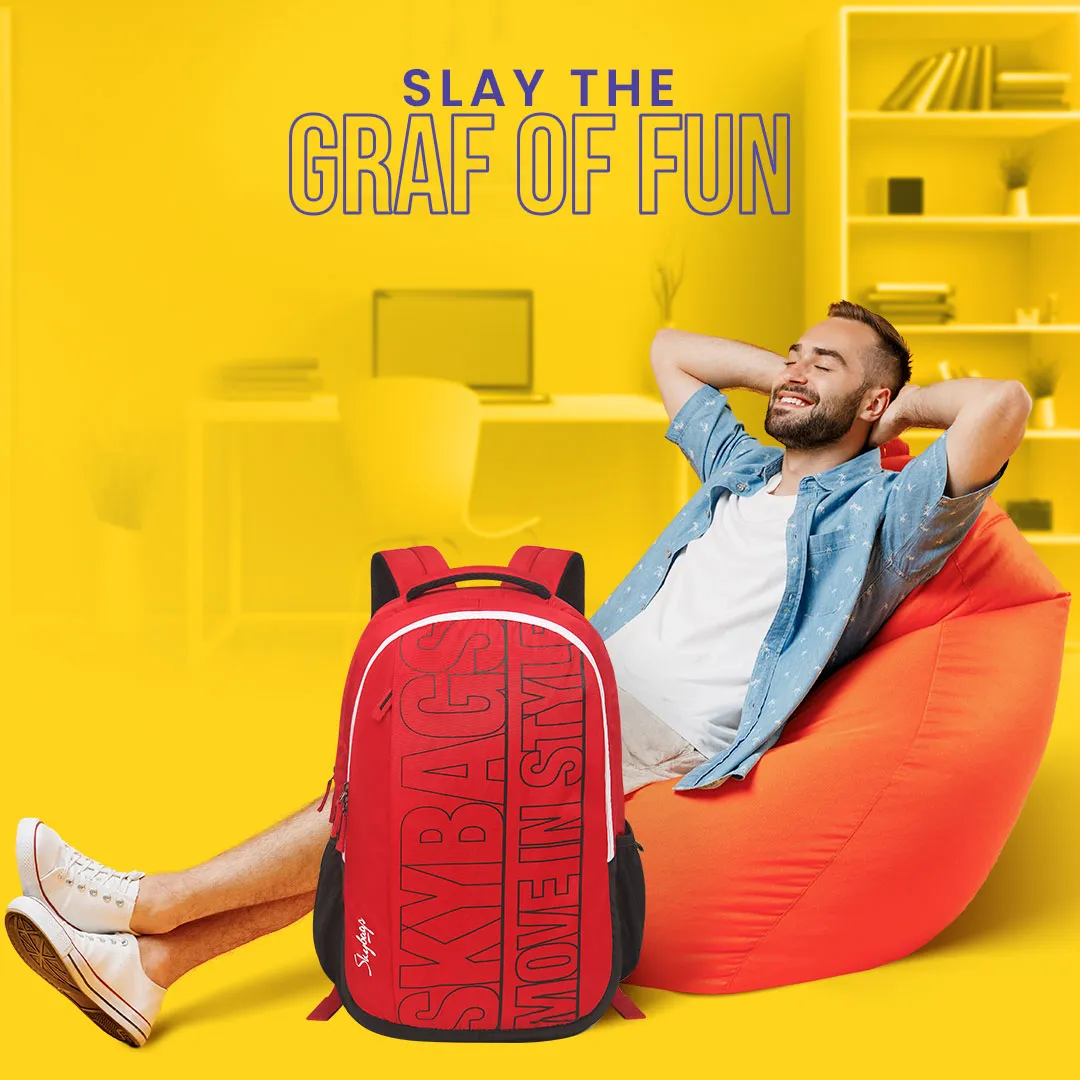 Skybags Graf Plus 01  Laptop Backpack (E)