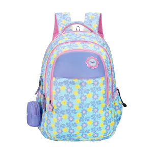 Skybags JADE 02 FLORAL SCL BP PURPLE