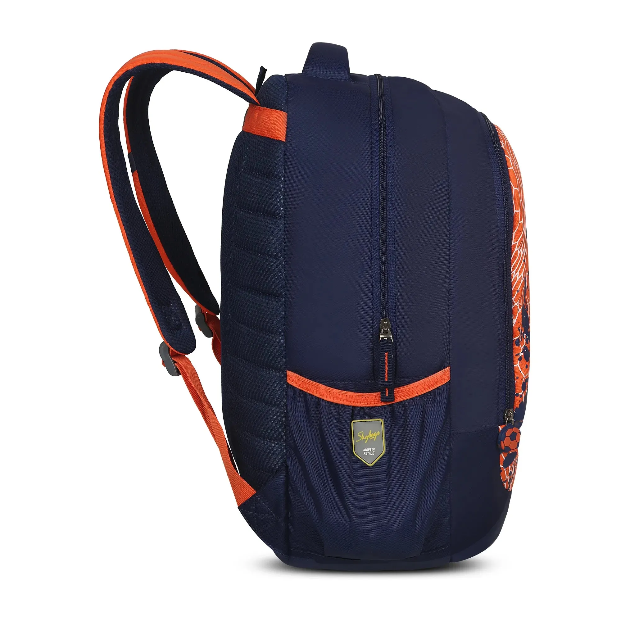 Skybags Strike  01 School Backpack Red