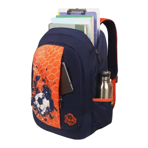 Skybags Strike  01 School Backpack Red