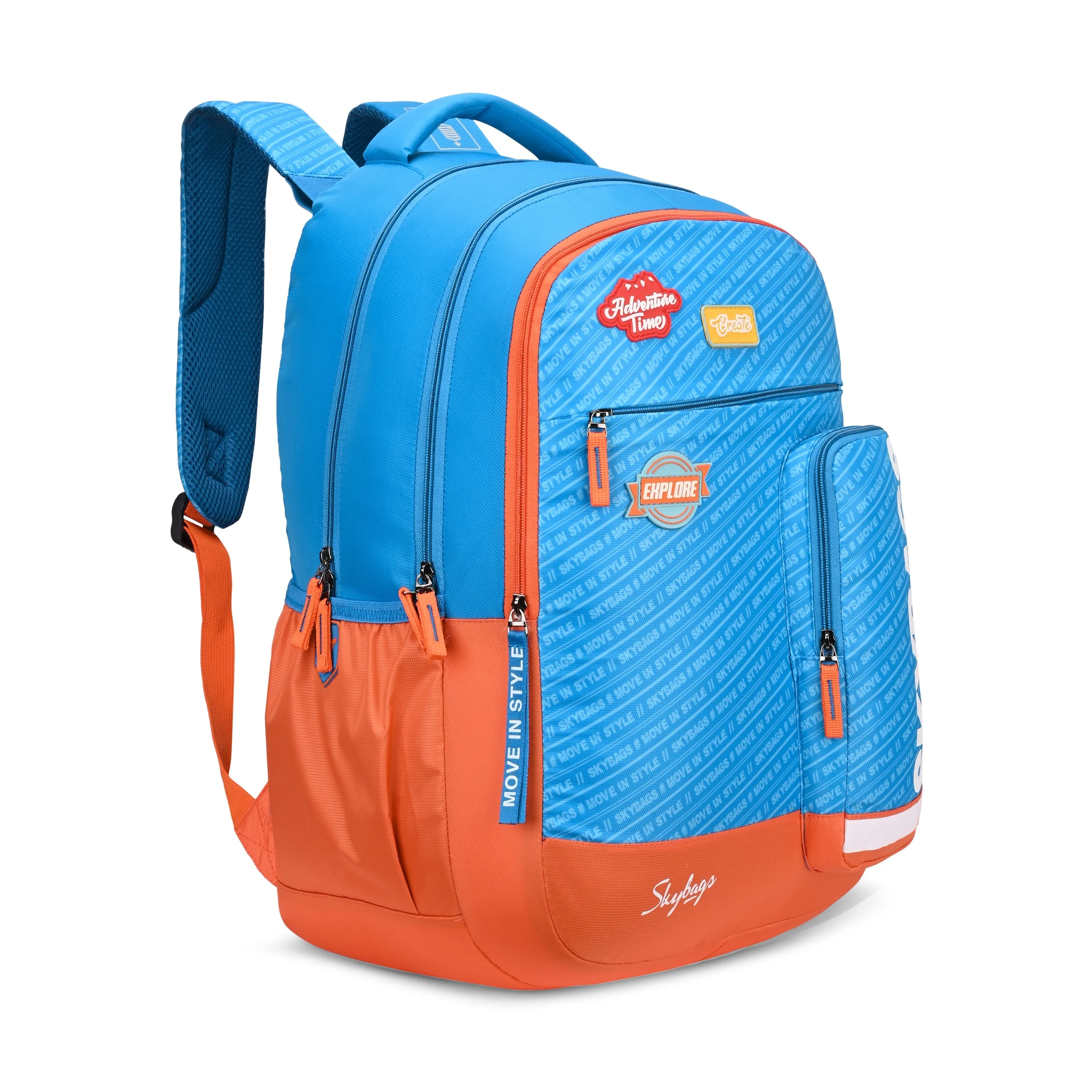 Skybags WOKE PRO 03  SCHOOL BACKPACK