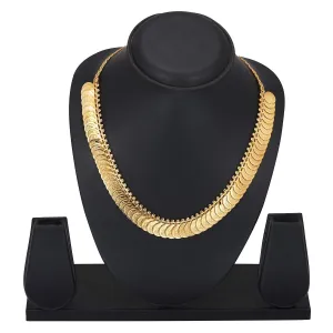 Traditional Multi Line Layer Golden Necklace for Women