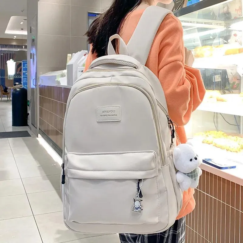 Trendy Waterproof Women's College Backpack