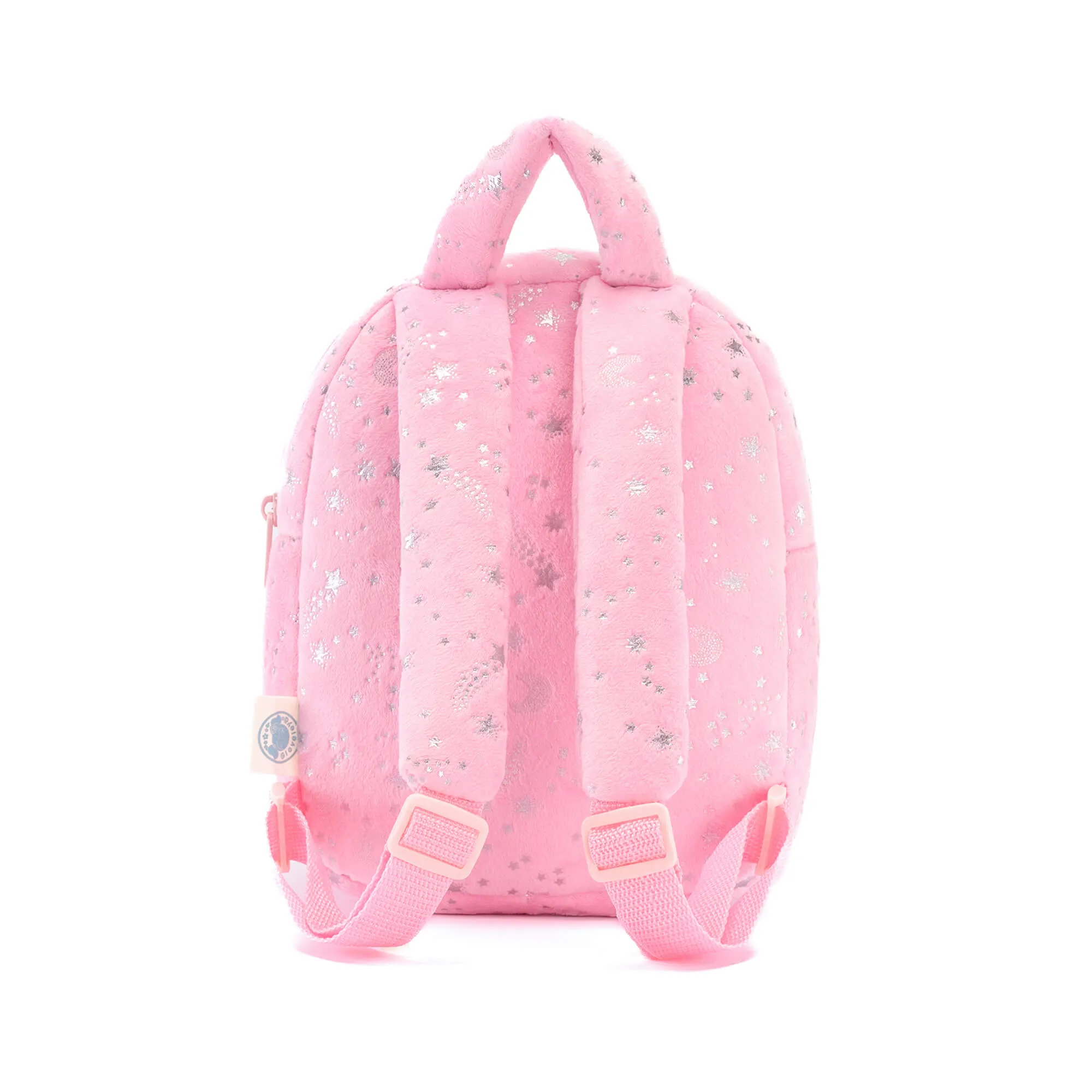 (US Only) Gloveleya 9-inch Starry Sky Girl Backpack Pink