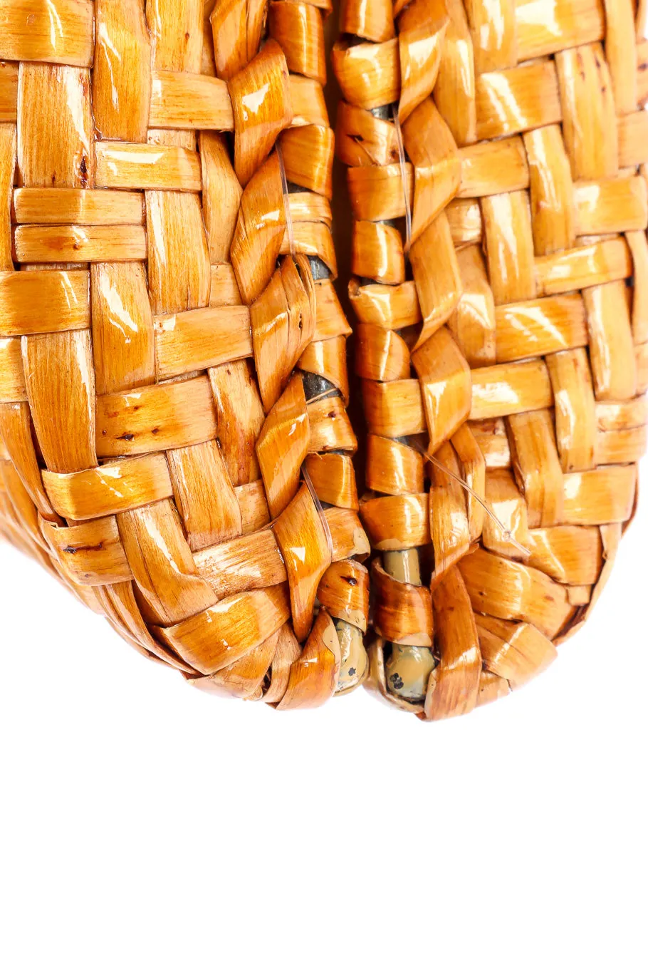 Wicker Shoulder Clutch