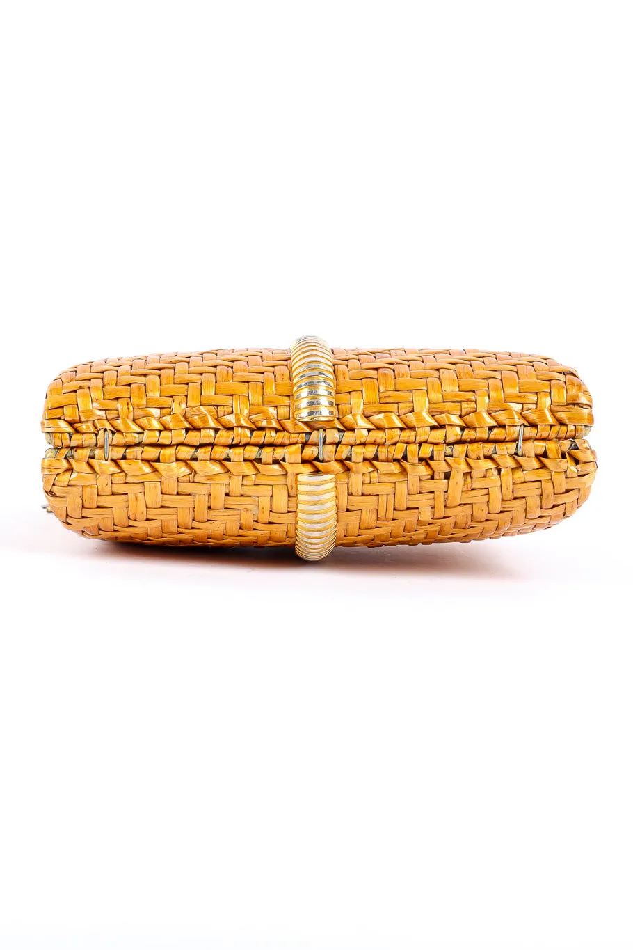 Wicker Shoulder Clutch