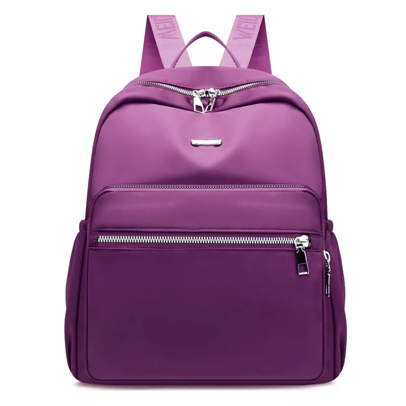 Women's Fashion Nylon Oxford Cloth Summer Personality Backpacks