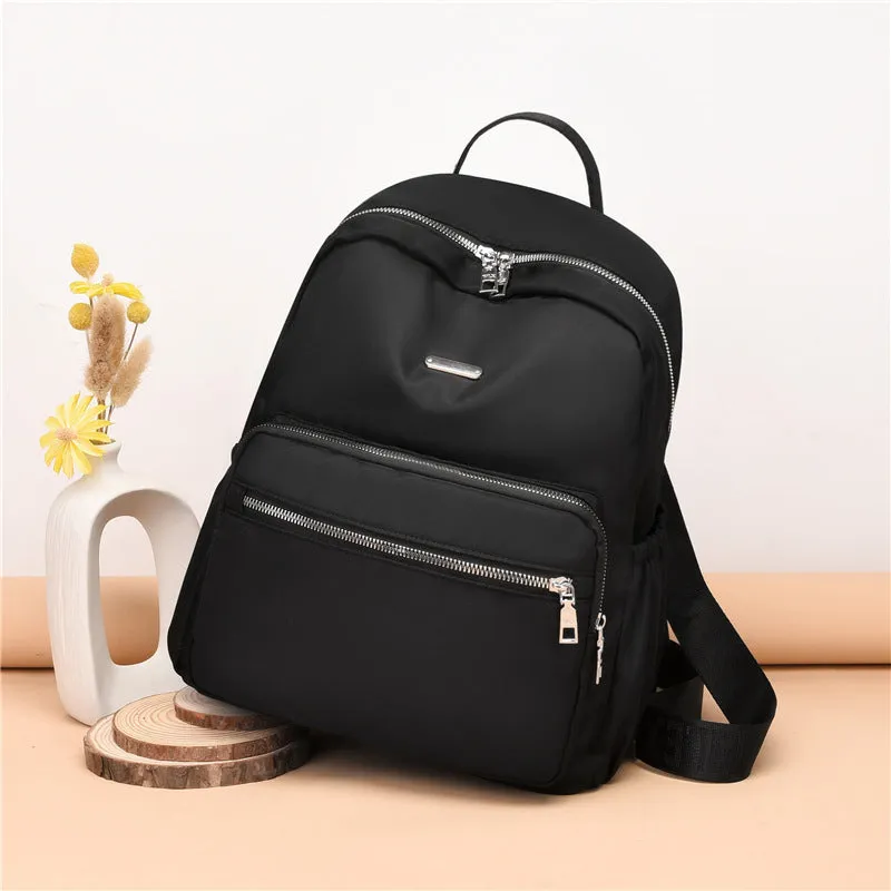 Women's Fashion Nylon Oxford Cloth Summer Personality Backpacks